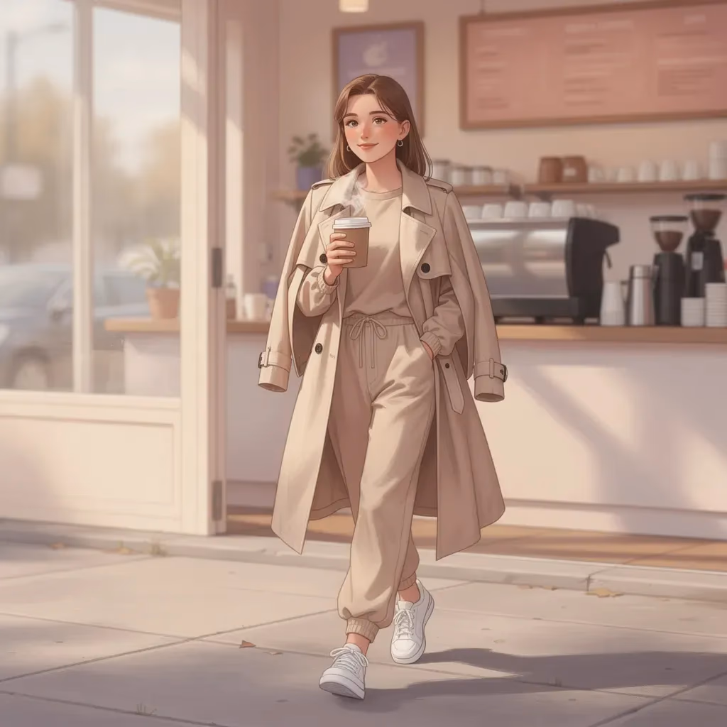 Clean Girl Aesthetic Relaxed