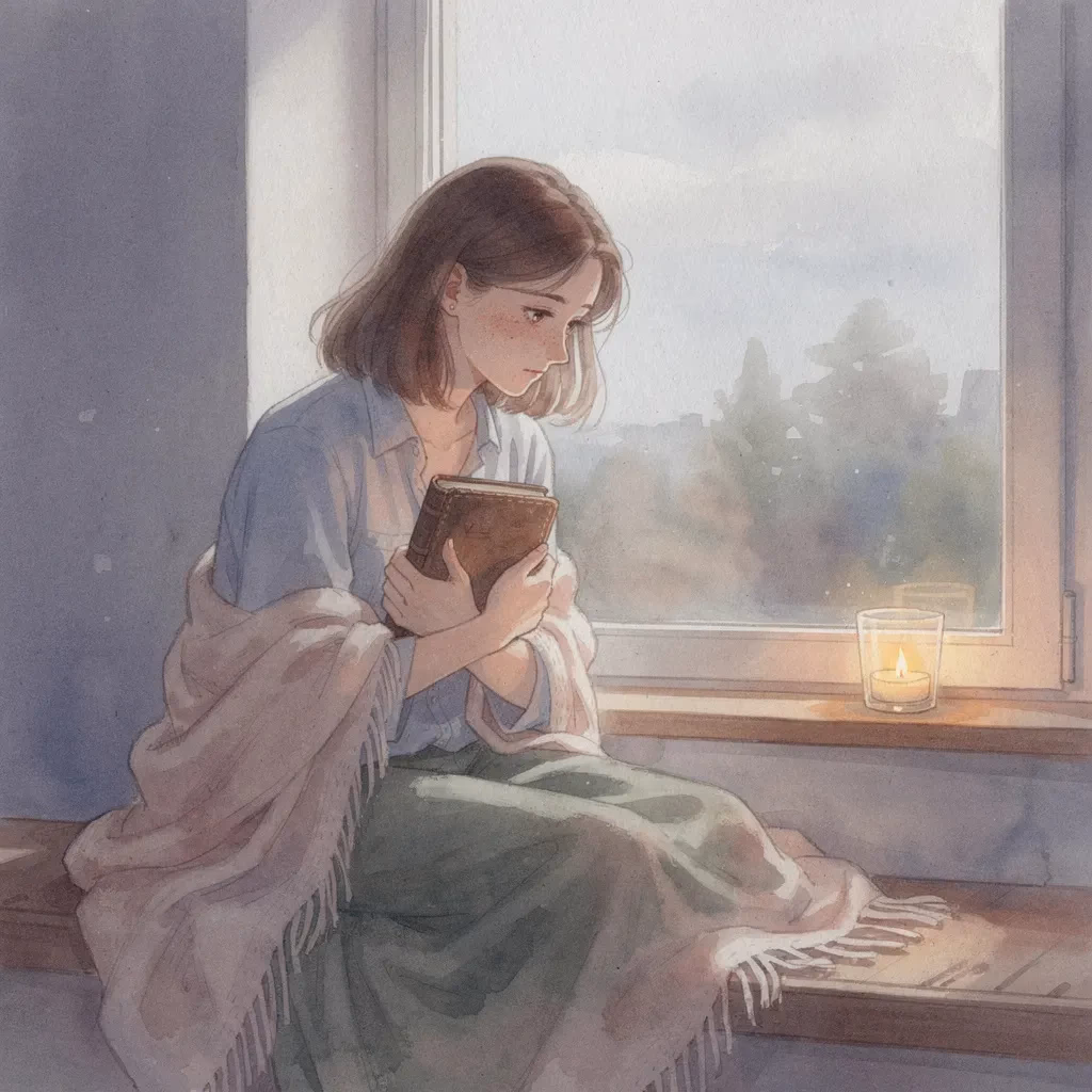 Grief Style Reflective Heart