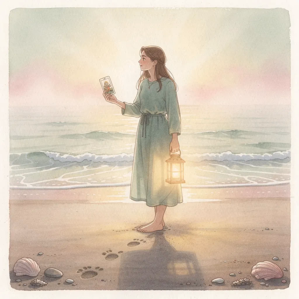 Tarot Life Phase QHermit 0